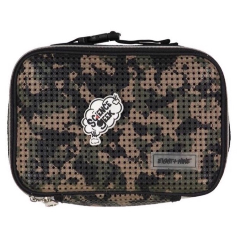 Eight + Nine Camouflage Mesh Lunch Bag brand new lunch bag